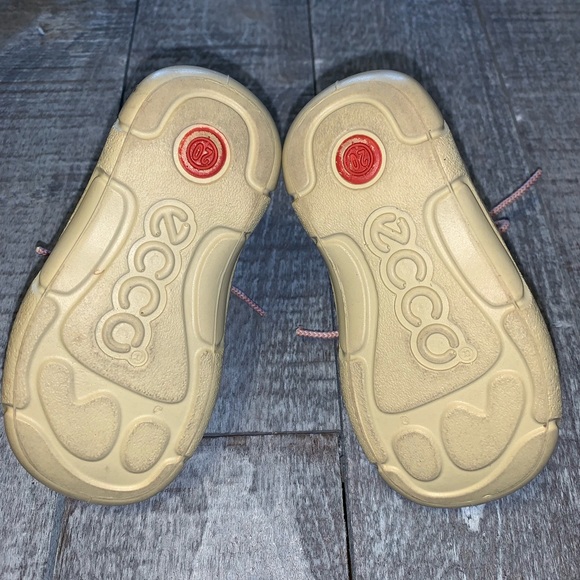 Infant Ecco Light Pink Leather Boots - Picture 5 of 7